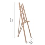 Wooden Folding Adjustable Easel Stand